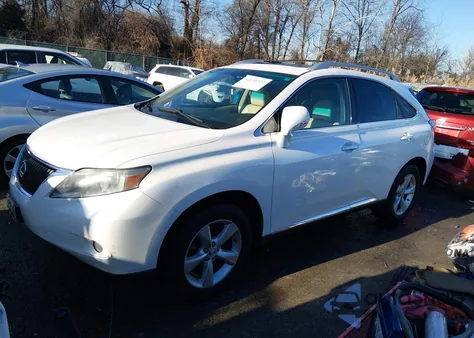 2011 Lexus Rx 350 from USA, damaged, VIN 2T2BK1BA9BC103405